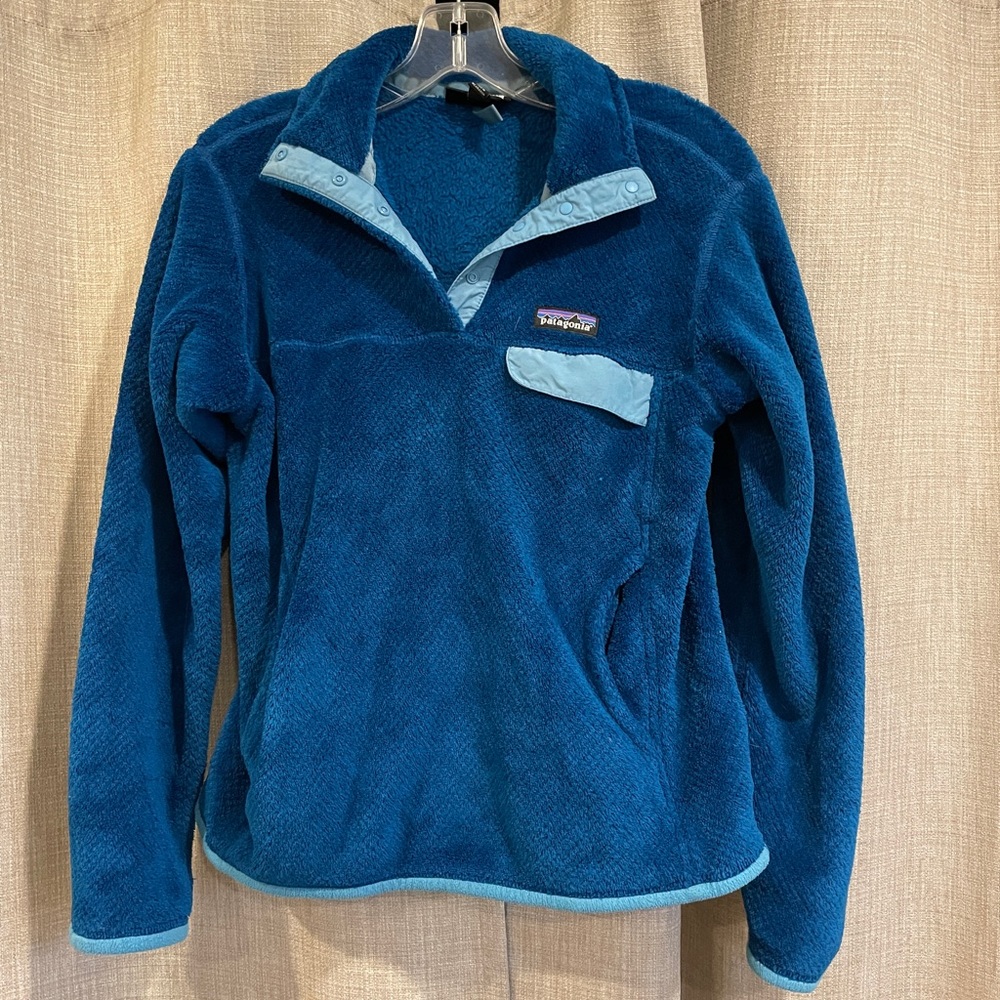 Blue Patagonia jacket!